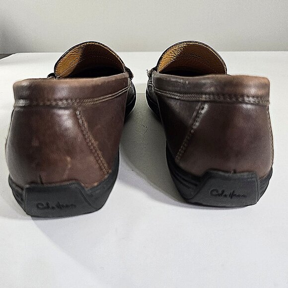 Cole Haan French Cup Penny Loafers Mens Size 9 Brown Leather Driving Moccasin main image 9